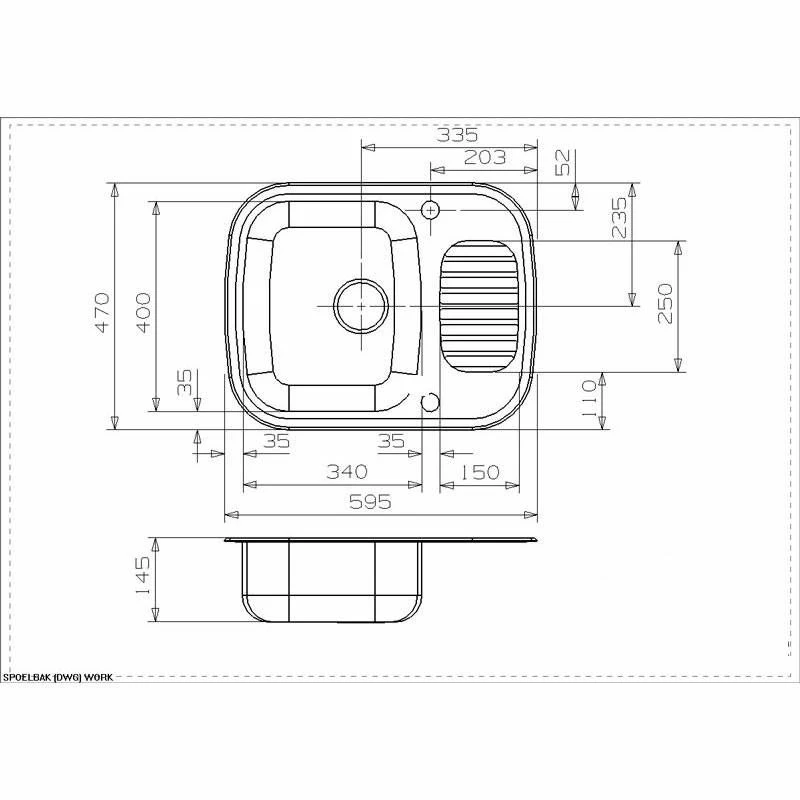 Reginox Regidrain Comfort Inset Kitchen Sink - REGIDRAIN R - Image 2