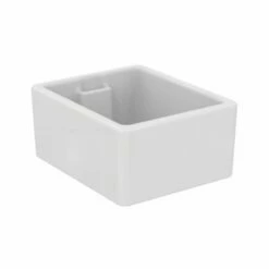 Ideal Standard Belfast Heavy Duty Kitchen Sink With Overflow - White - S580001
