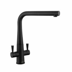 Rangemaster Conical Dual Lever Monobloc Kitchen Tap - Matt Black - TCO1MB/