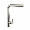 Rangemaster Conical Single Lever Monobloc Kitchen Tap - Brushed Chrome - TCOSL1BF/
