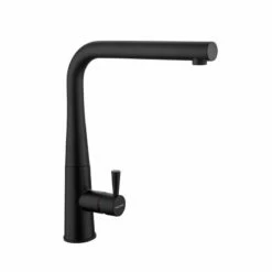 Rangemaster Conical Single Lever Monobloc Kitchen Tap - Matt Black - TCOSL1MB/