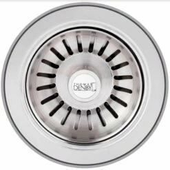 Thomas Denby 1 Bowl Kitchen Sink Deluxe Waste - Brushed Steel - TD1WBS