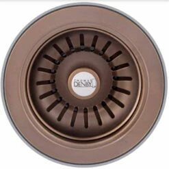 Thomas Denby 2 Bowl Kitchen Sink Deluxe Waste - Bronze - TD2WBR