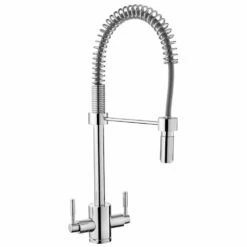 Rangemaster Aquatrend Pull-Out Spout Kitchen Tap - Chrome - TRE1SPRCM/