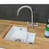 Reginox Tuscany 1.5 Bowl Ceramic Kitchen Sink - Main Bowl Left - TUSCANY