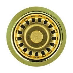 Thomas Denby 60mm PVD Coated Strainer Waste - Gold - W60G