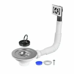 Leisure Single Bowl Reduced Waste Kit - WKIT16/