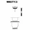 Rangemaster WKIT13/ Chrome Waste Kit - WKIT13/