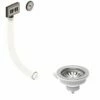 Thomas Denby 1x 90mm Kitchen Sink Waste With Universal Overflow - WKIT1