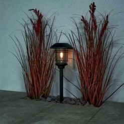 Forum Lighting Tanfield Solar Garden Lantern - Black - ZN-42034